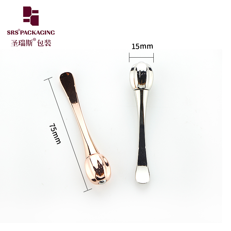 2020 Metal Single Roller Facial Lift Anti-Aging Massaging Tool Manual With Cream Digging Spoon