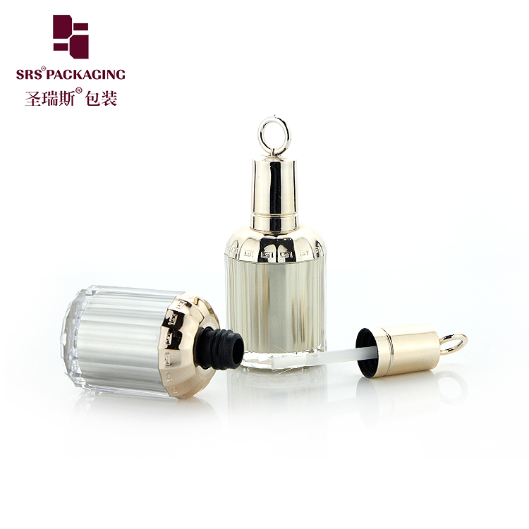 NP002 SRS Packaging High Quality 8ML Empty Acrylic Liquid Nail Polish Bottles