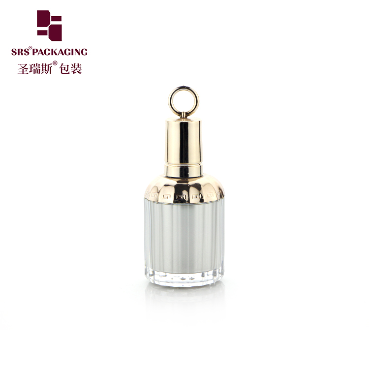 NP002 SRS Packaging High Quality 8ML Empty Acrylic Liquid Nail Polish Bottles