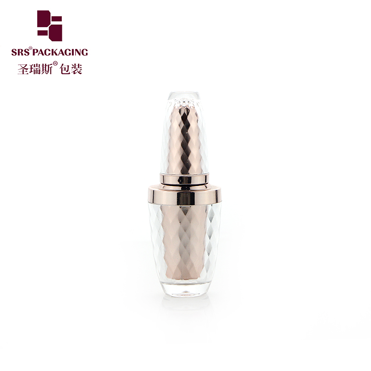 NP003 High Quality Unique Shape 8ML Empty Acrylic Liquid Nail Polish Bottles