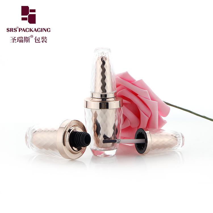 NP003 High Quality Unique Shape 8ML Empty Acrylic Liquid Nail Polish Bottles