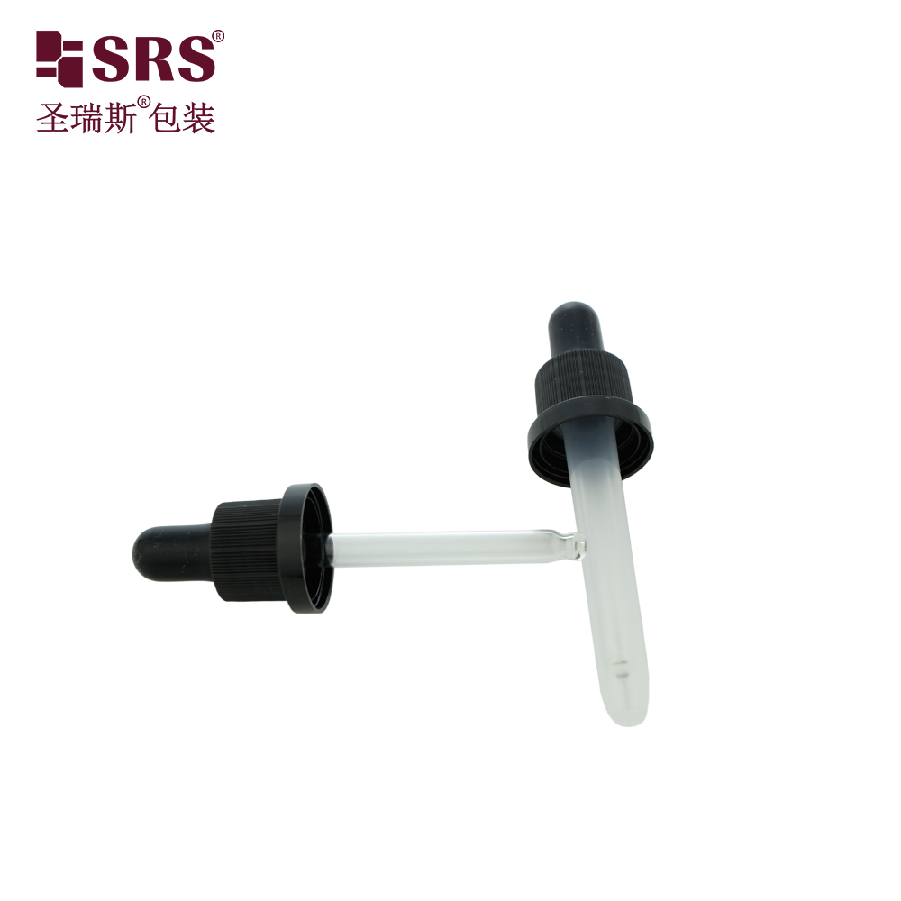 New Pipette Child Proof Cap for Frosted Amber Eye Dropper Essential Oil Serum Bottles