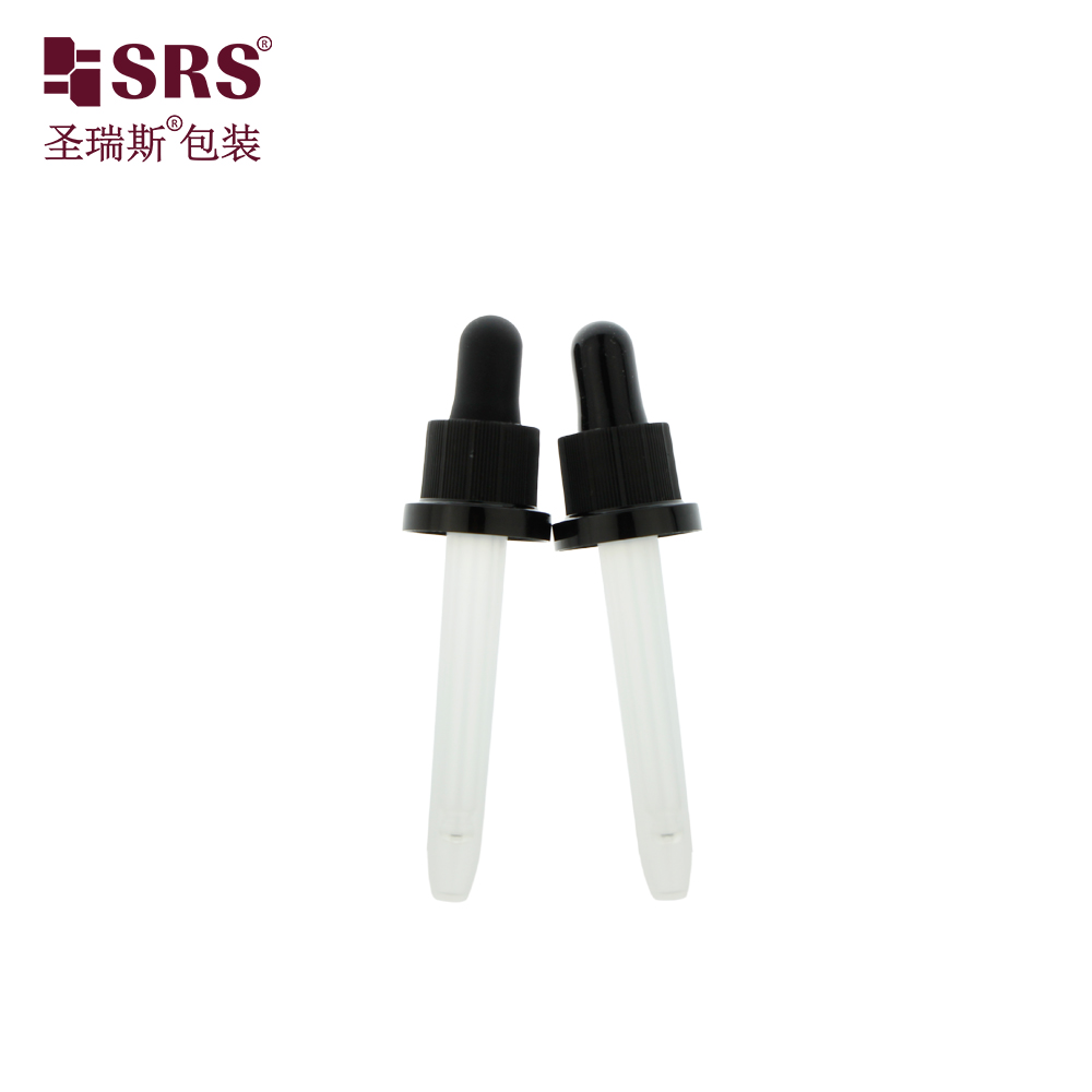 New Pipette Child Proof Cap for Frosted Amber Eye Dropper Essential Oil Serum Bottles