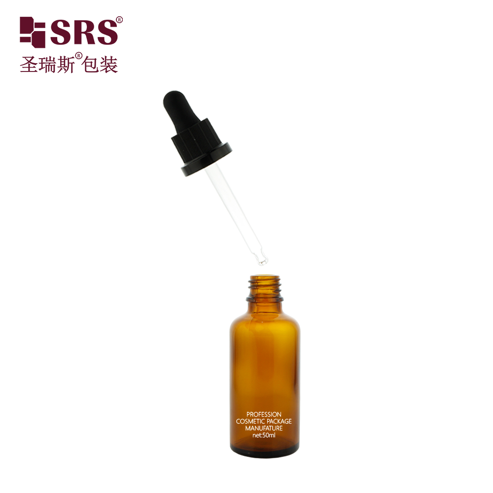 New Pipette Child Proof Cap for Frosted Amber Eye Dropper Essential Oil Serum Bottles