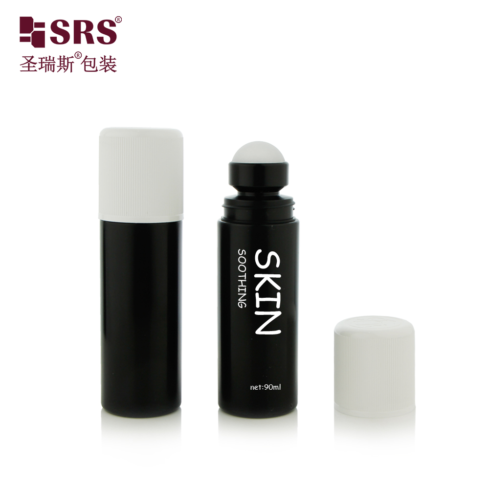 Wholesale Factory Price 90ml New Arrivals PP Roller Bottle with Double Layer Press Turn Child Resistant Cap 