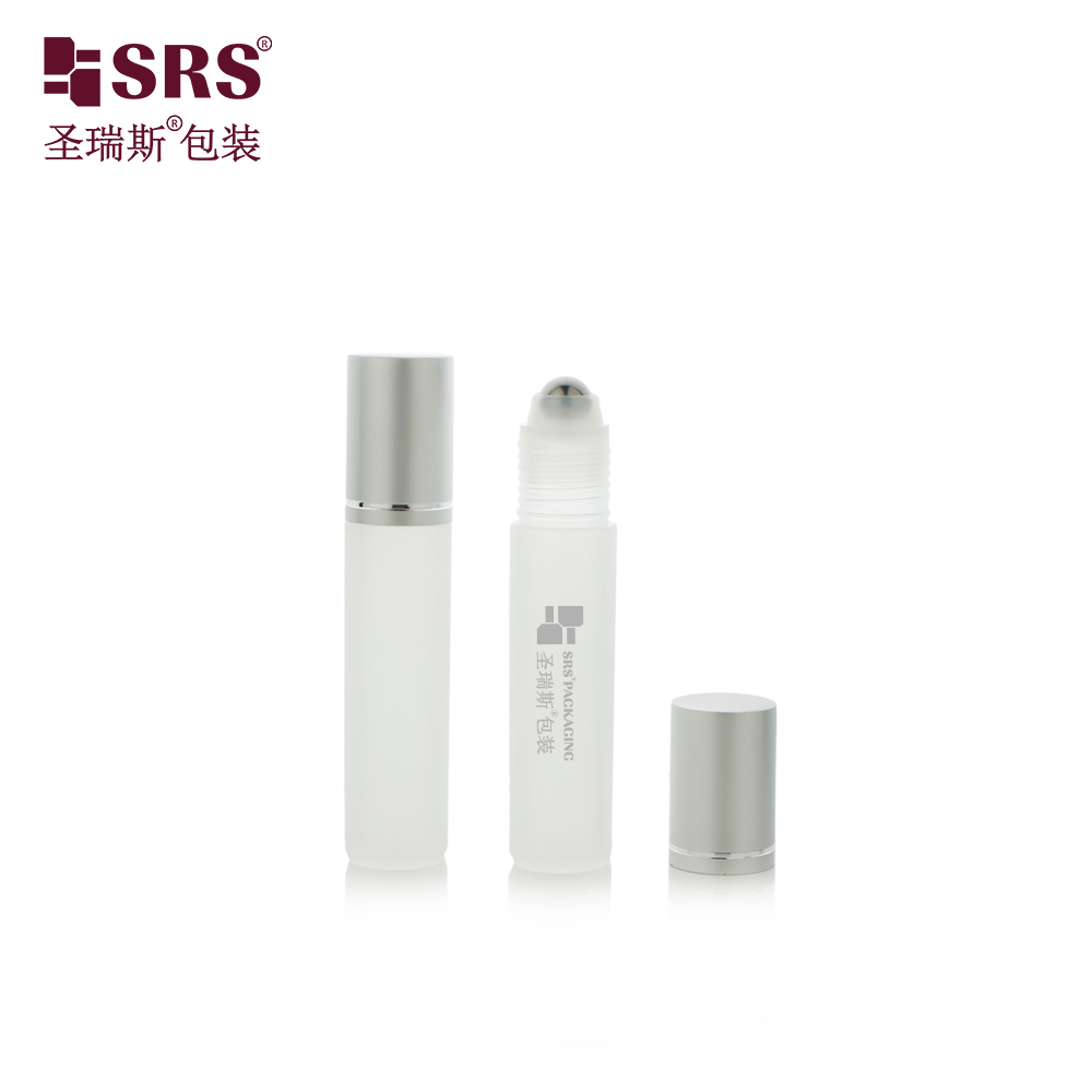 No Leakage No Scratching Eye Serum 10ml Skincare Packaging Plastic Roll on Bottle for Sale
