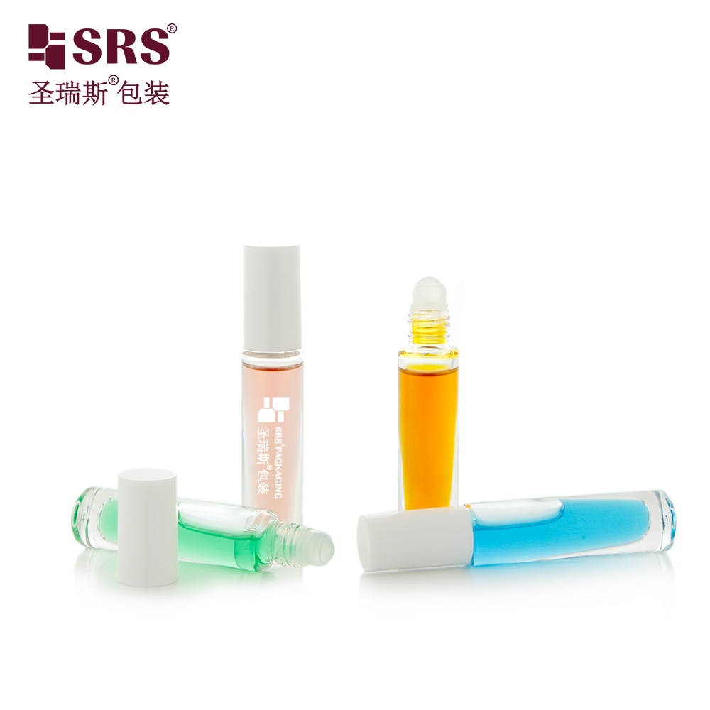 High Quality metal Roller Ball 5ml Glass Roll On Bottles for Essential Oils