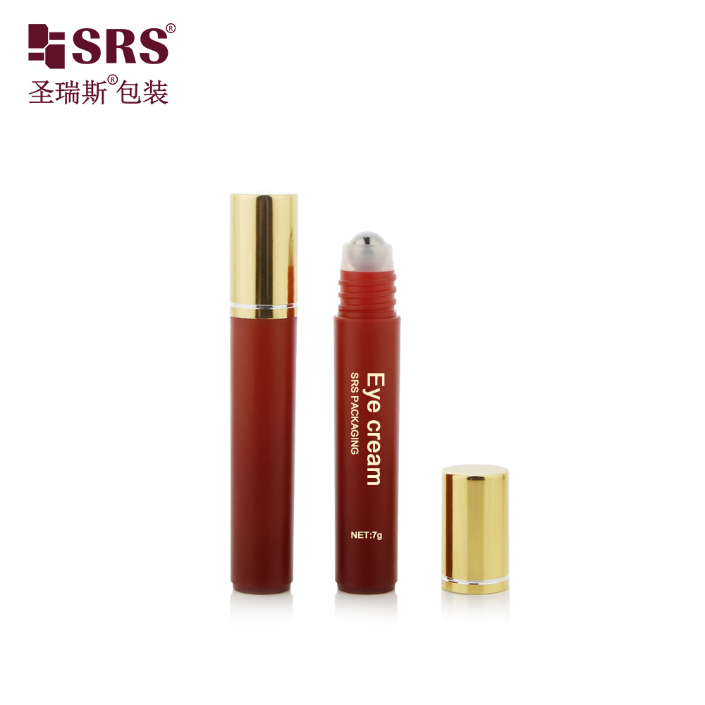 Hot Sale 7ml Green Roll On Bottle Empty PP Plastic Bottles with Roller Ball for Cosmetics