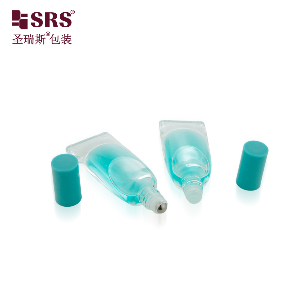 New Purple Factory Wholesale Travel Portable Empty Glass Roller Tube with Hook