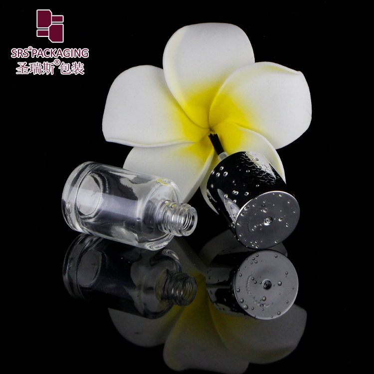 New Luxury Factory Custom Empty Gel Bottle Design Your Own Nail Polish Glass Bottles With Brush 