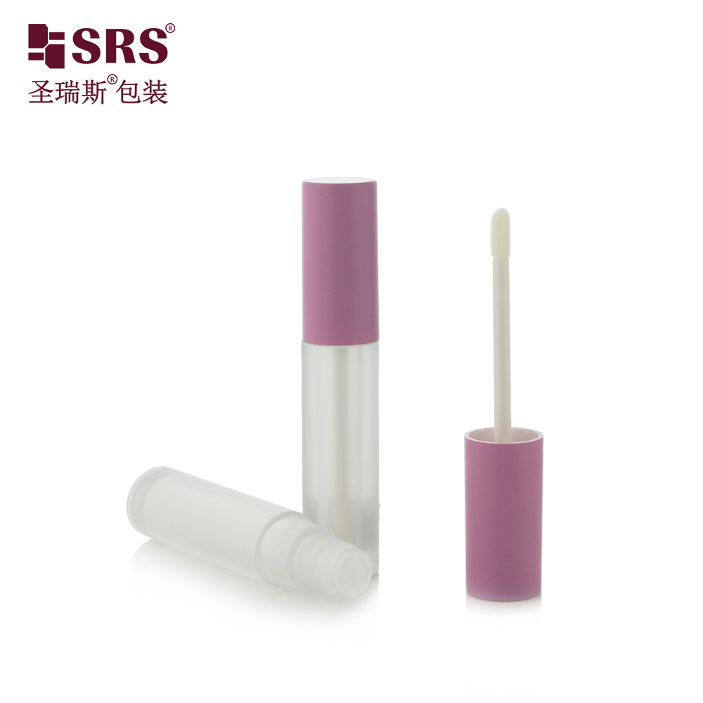 3.5ml Custom Color Lip Gloss Tube Make Up Packaging Empty Lip Gloss Container With Brush