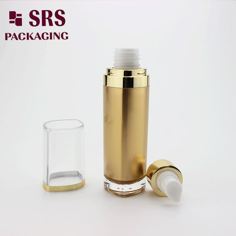 L103 cosmetic serum packaging acrylic eye shape bottle with cap