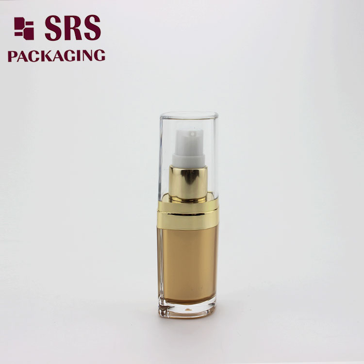 L103 cosmetic serum packaging acrylic eye shape bottle with cap