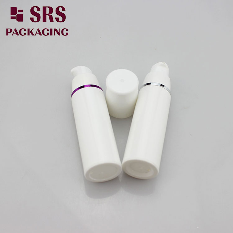 A024 PP round airless lotion bottle empty cosmetic packaging