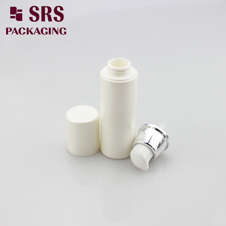 A024 PP round airless lotion bottle empty cosmetic packaging