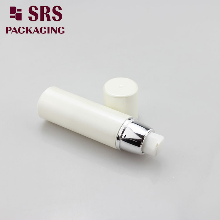 A024 PP round airless lotion bottle empty cosmetic packaging
