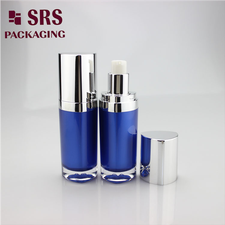 L080 acrylic pump lotion triangle bottle for personal care and cosmetic use