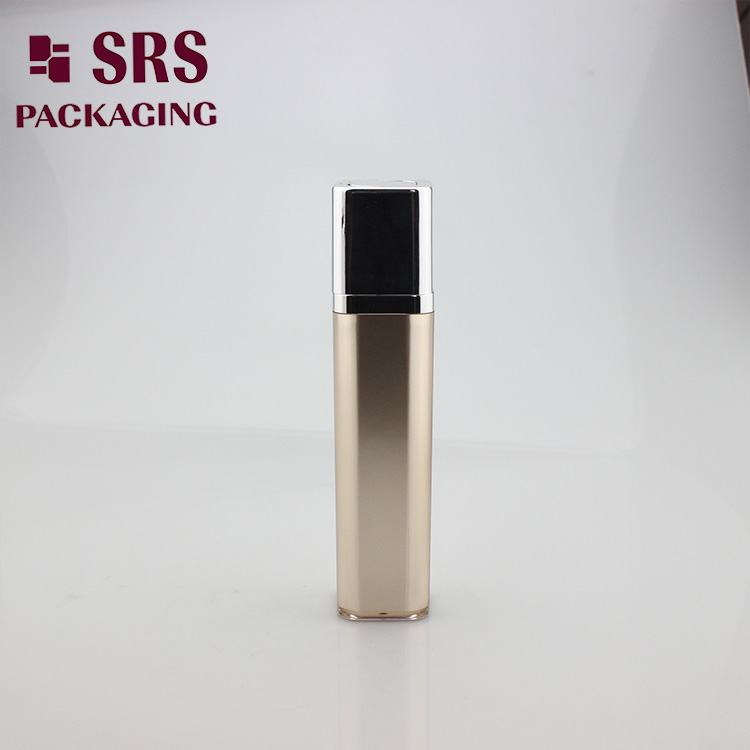 A051 acrylic square rotary airless bottle 