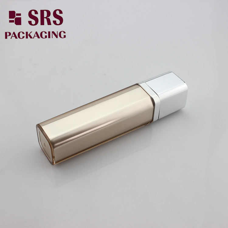 A051 acrylic square rotary airless bottle 