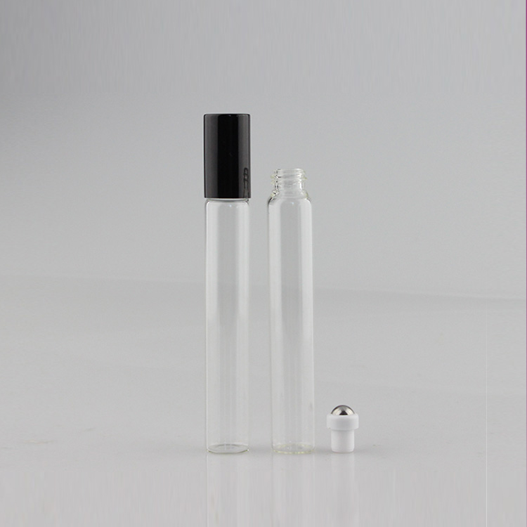 100pcs BLP-10ml empty round glass roller bottle for olive oil