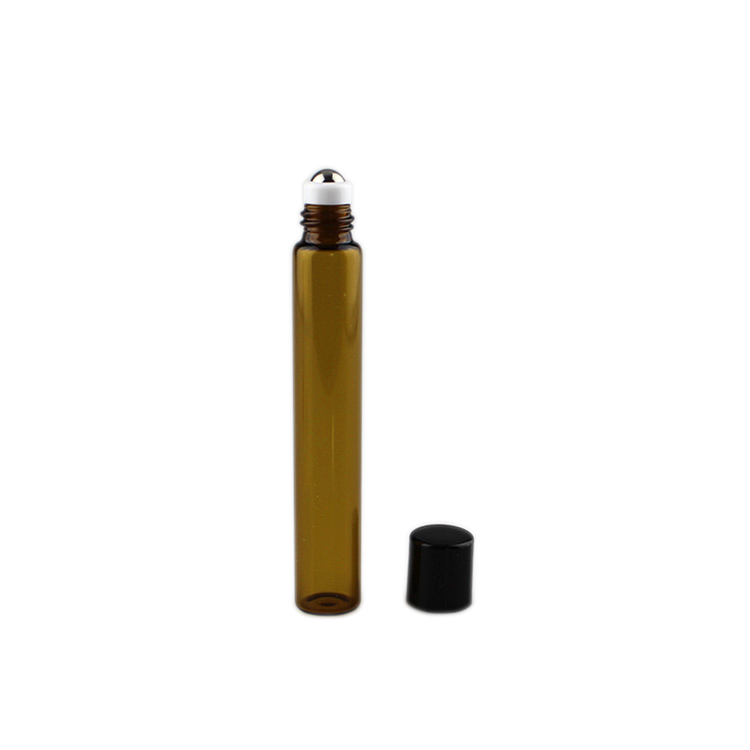 100pcs BLP-10ml empty round glass roller bottle for olive oil