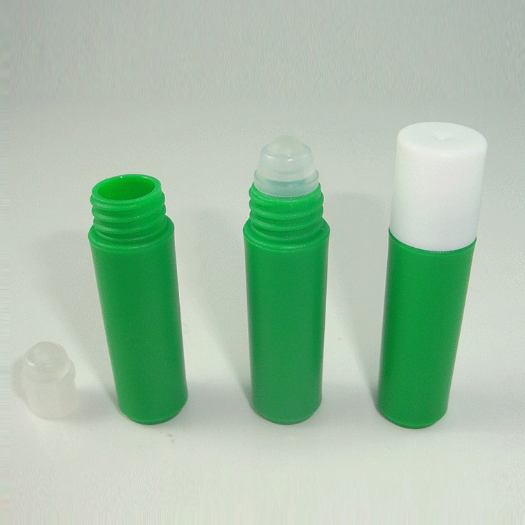small empty plastic roll on sample bottle