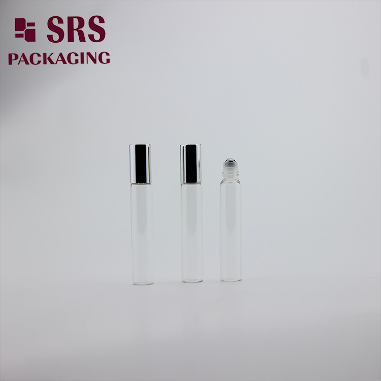 100pcs BLP-8ml empty transparent glass roller bottle small order