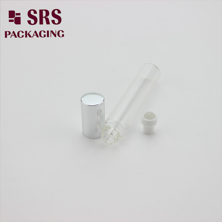 100pcs BLP-8ml empty transparent glass roller bottle small order