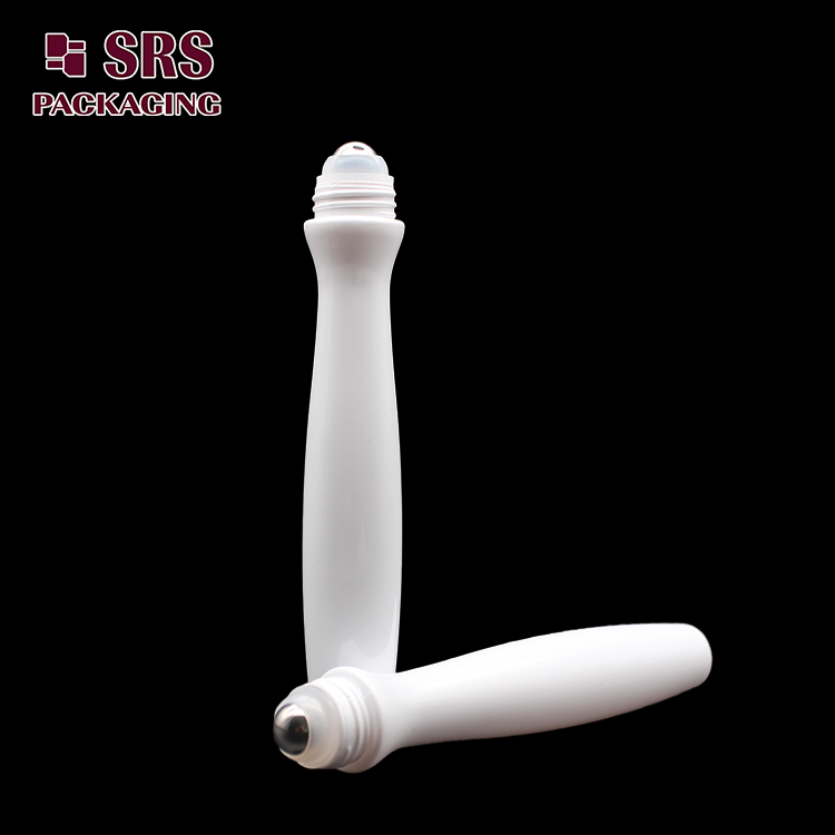 SRS8447 special shape 15ml PETG roller eye gel bottle 100pcs