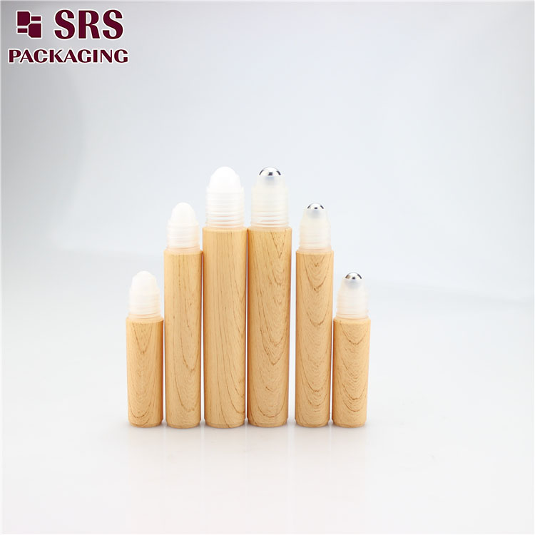 5ml 8ml 15ml water-tranfer printing plastic roll on bottle