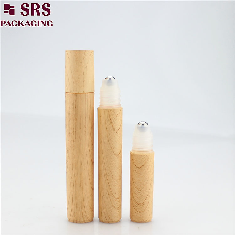 5ml 8ml 15ml water-tranfer printing plastic roll on bottle