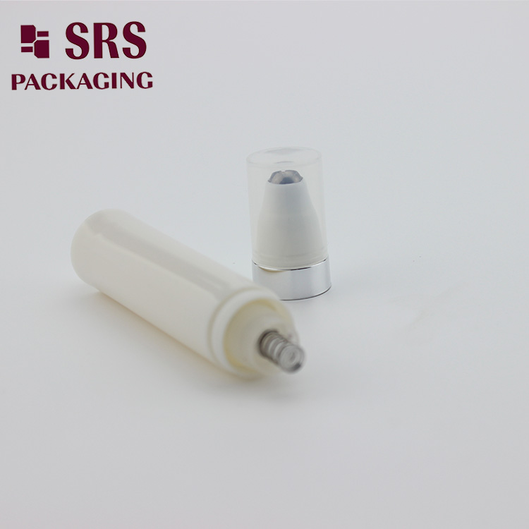 AY-10ml Plastic 10ml Airless Cosmetic Roll on Bottle for Eye Cream