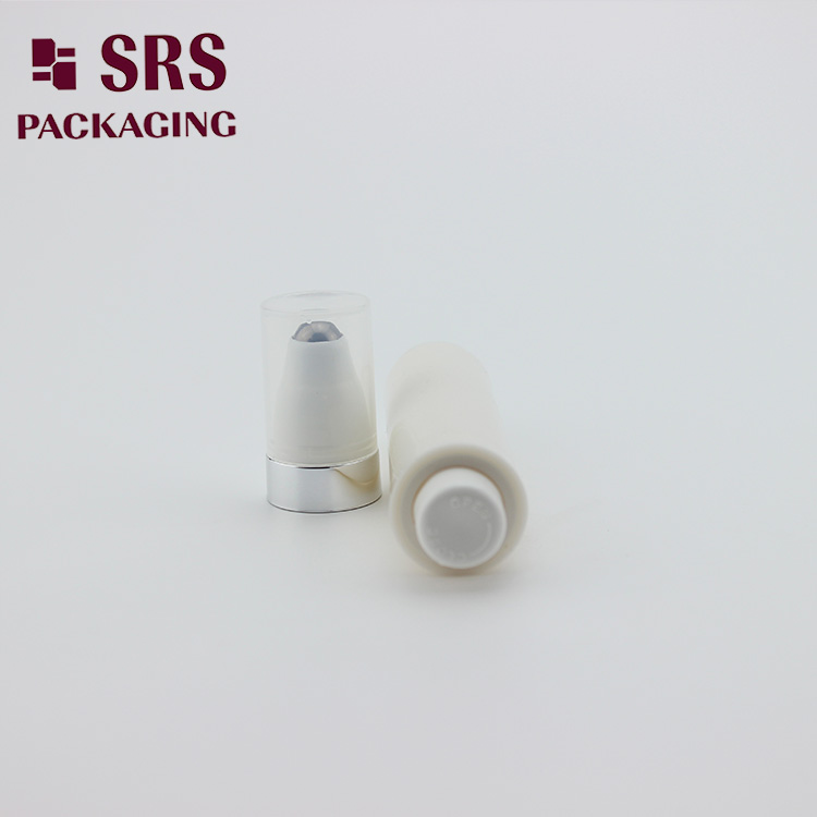 AY-10ml Plastic 10ml Airless Cosmetic Roll on Bottle for Eye Cream