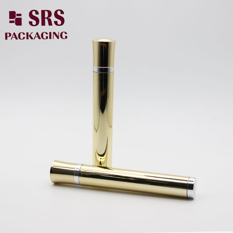 DR004 Luxury 10ml Gold Vibrating Roll on Cosmetic Bottle Massage Eye