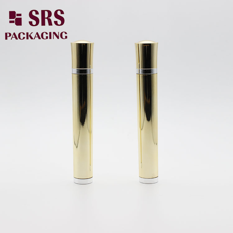 DR004 Luxury 10ml Gold Vibrating Roll on Cosmetic Bottle Massage Eye