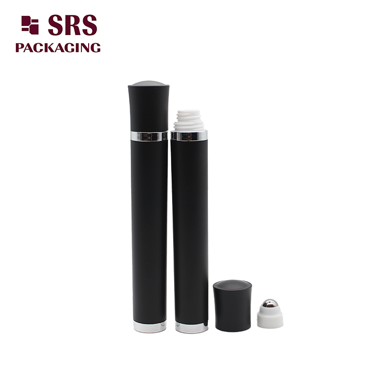 DR004 SRS Cosmetic 10ml Black Roll on Bottle for Eye Serum