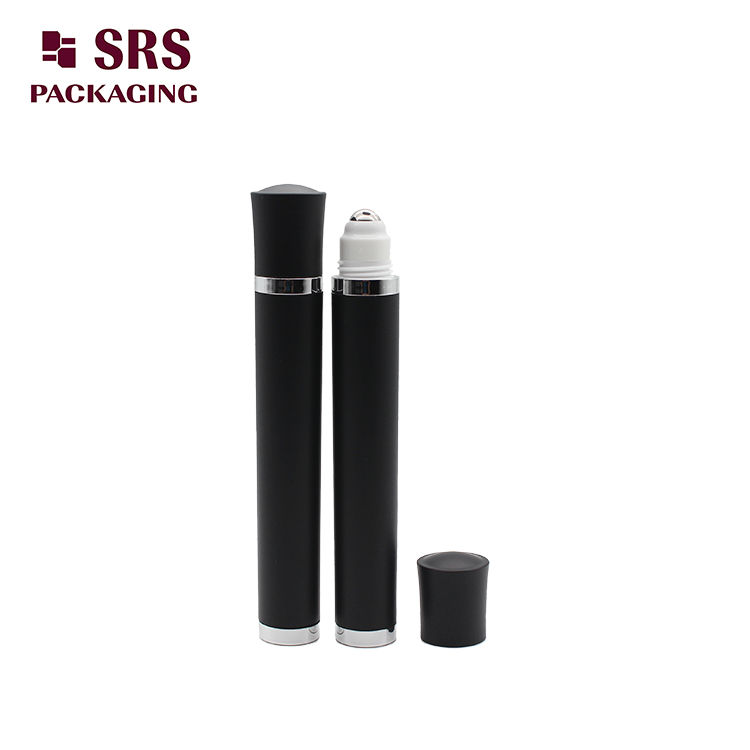 DR004 SRS Cosmetic 10ml Black Roll on Bottle for Eye Serum