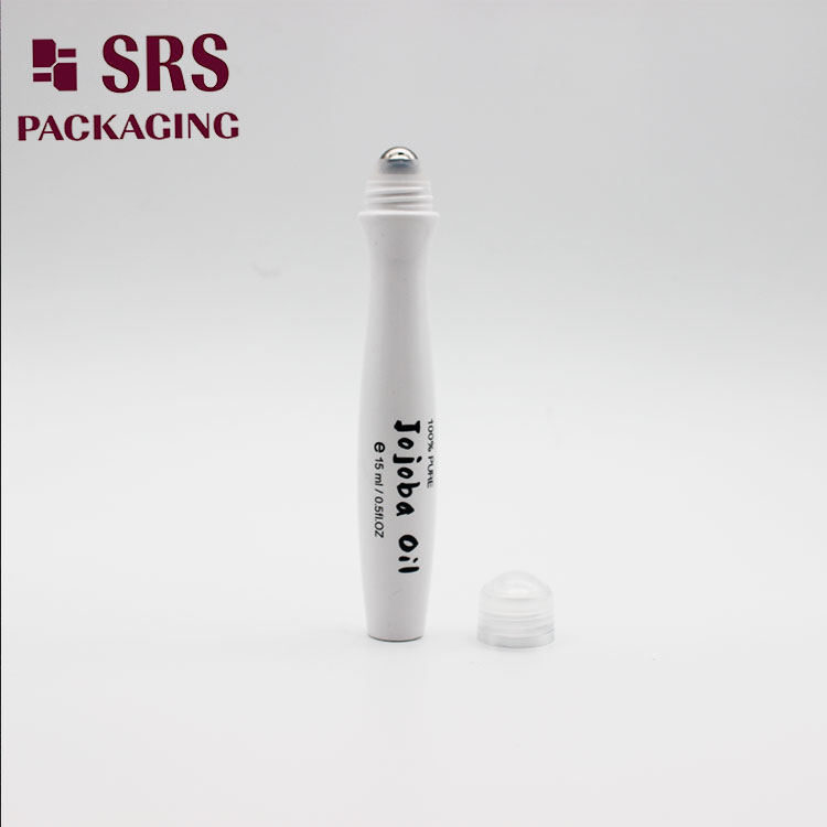 SRS8447 SRS 15ml White Eye Cream PETG Roll on Bottle