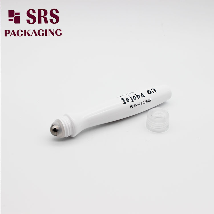 SRS8447 SRS 15ml White Eye Cream PETG Roll on Bottle