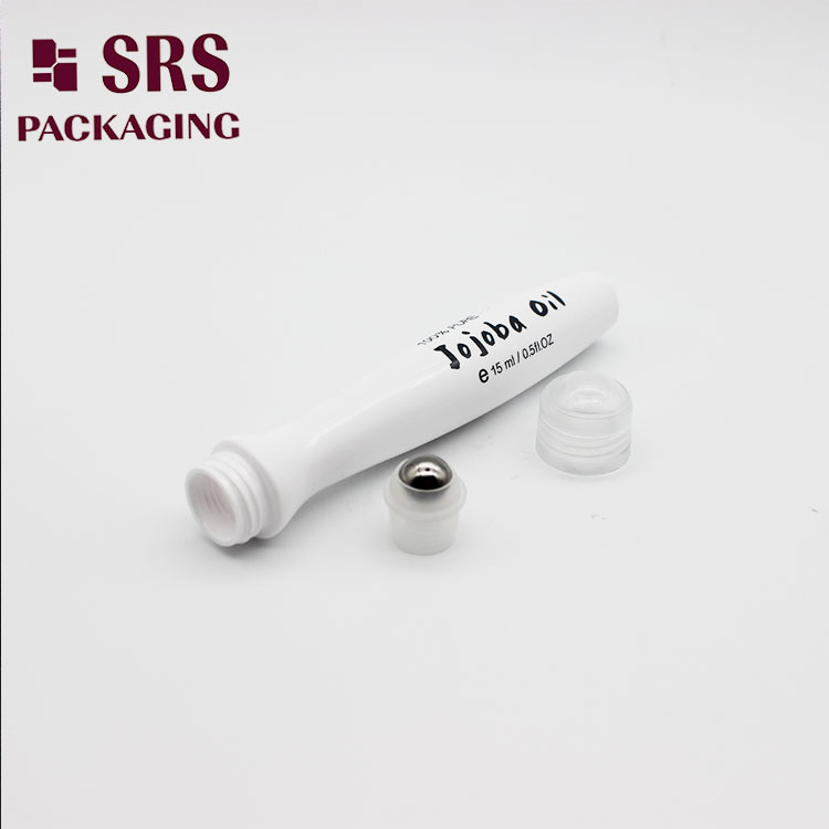 SRS8447 SRS 15ml White Eye Cream PETG Roll on Bottle