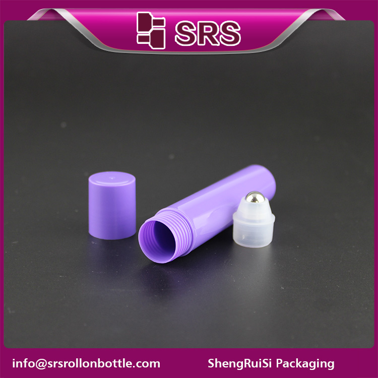 no leakage 20ml purple luxury roll on bottle