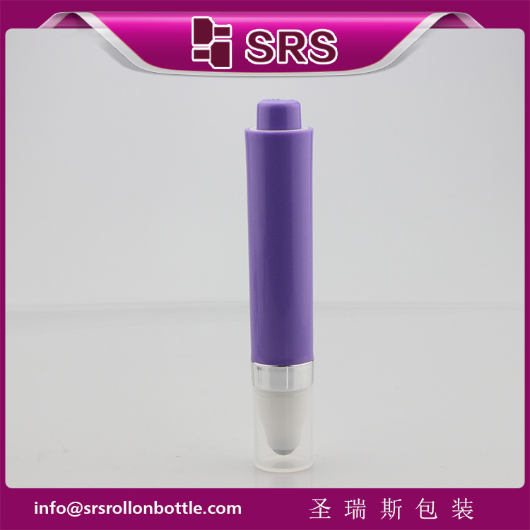 Injection Purple Color 10ml Empty Cream platisc Bottle Cosmetic