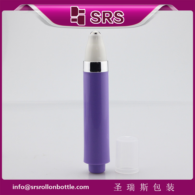 Injection Purple Color 10ml Empty Cream platisc Bottle Cosmetic