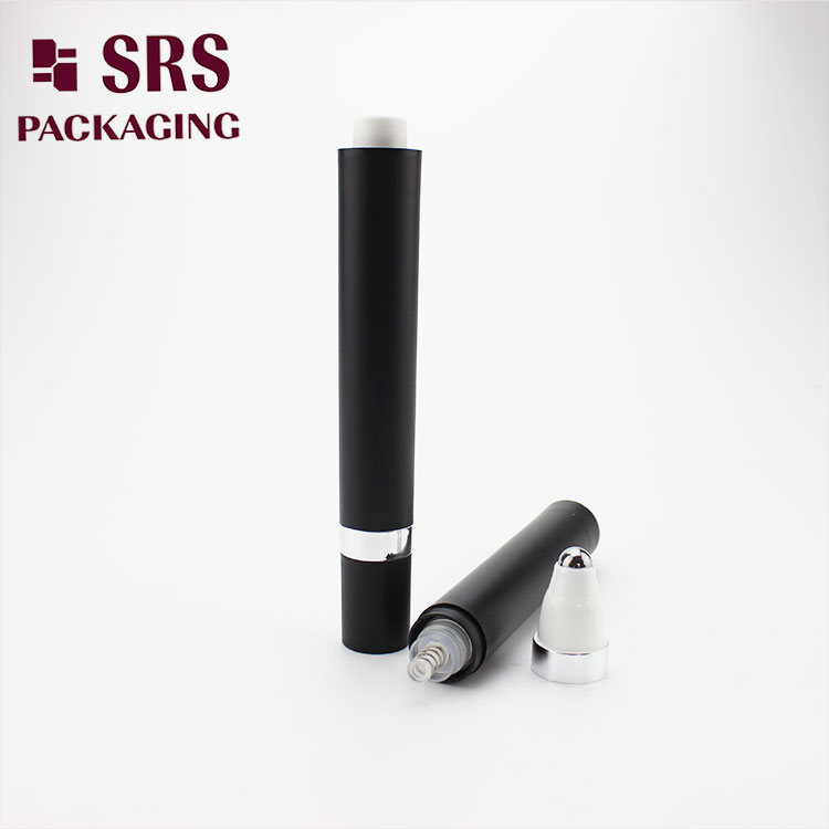 Airless Plastic Eye Cream Cosmetic Packaging 15ml Roll on Bottle