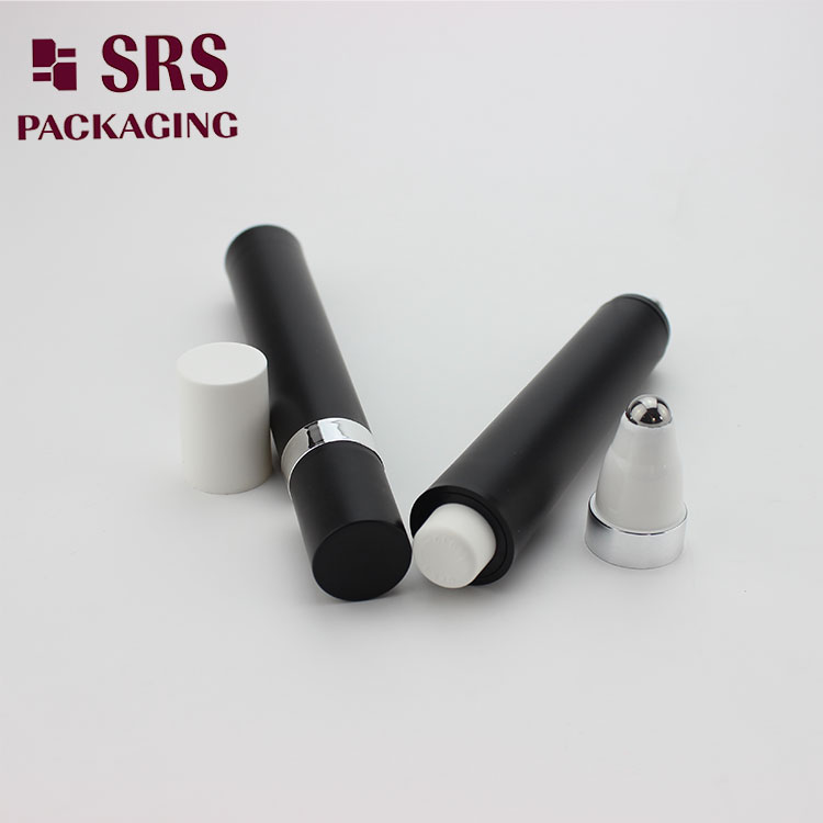 Airless Plastic Eye Cream Cosmetic Packaging 15ml Roll on Bottle