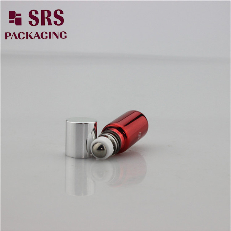 New Design Round Bottom 3ml Perfume Glass Roll on Bottle