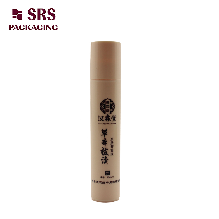 20ml Plastic Eye Cream Bottle with Three Steel Roller Ball