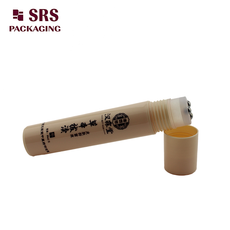 20ml Plastic Eye Cream Bottle with Three Steel Roller Ball