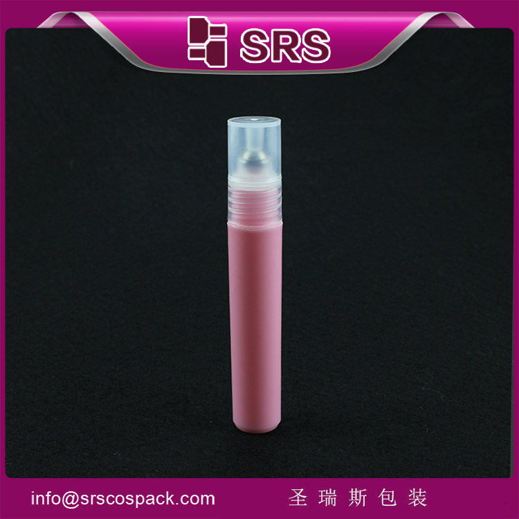 SRS-3ml 5ml 7ml 8ml refilled empty plastic roll on bottle 