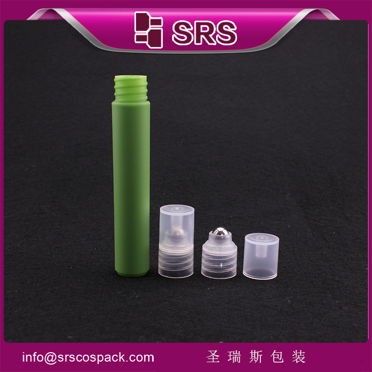 SRS-3ml 5ml 7ml 8ml refilled empty plastic roll on bottle 